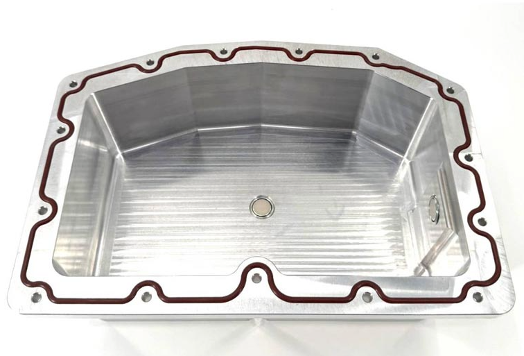 No Limit Fabrication 67OP Billet Aluminum Deep Oil Pan With Drain