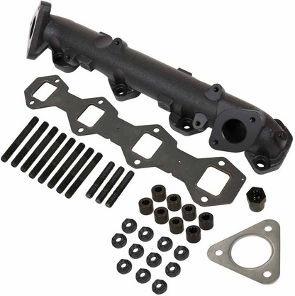 BD Diesel Right Side Exhaust Manifold Kit With Gaskets & Studs 1043005