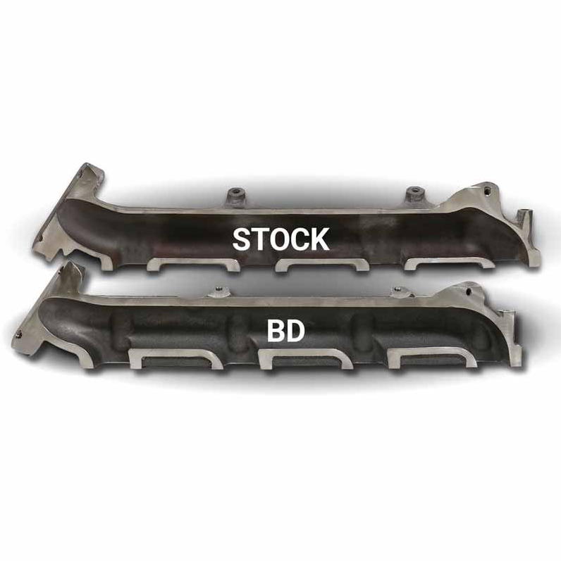 BD Diesel Right Side Exhaust Manifold Kit With Gaskets & Studs 1043005