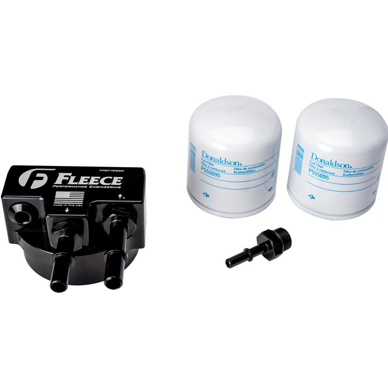 Fleece Billet Under Hood Fuel Filter Assembly FPE-FMC-UHFA-1123 | 2011-2025 6.7L Powerstroke