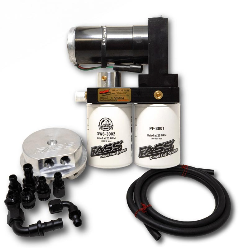FASS NDTSPF17290F240G No-Drop Kit Titanium Series Plus 240GPH Fuel System & Sump