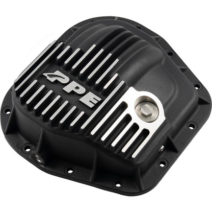 PPE 338051110 Heavy-Duty Cast Aluminum Rear Differential Cover - Brushed
