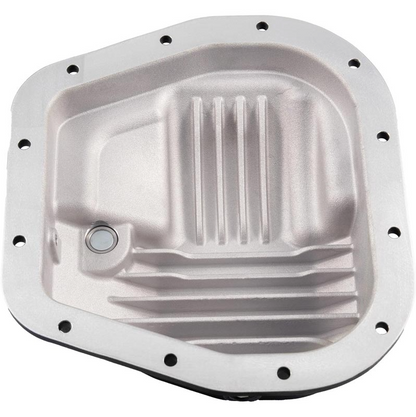PPE 338051110 Heavy-Duty Cast Aluminum Rear Differential Cover - Brushed