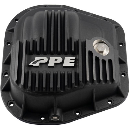 PPE 338051120 10.25"/10.5" Cast Aluminum Rear Differential Cover - Black