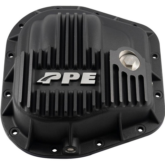 PPE 338051120 10.25"/10.5" Cast Aluminum Rear Differential Cover - Black - WWM Performance