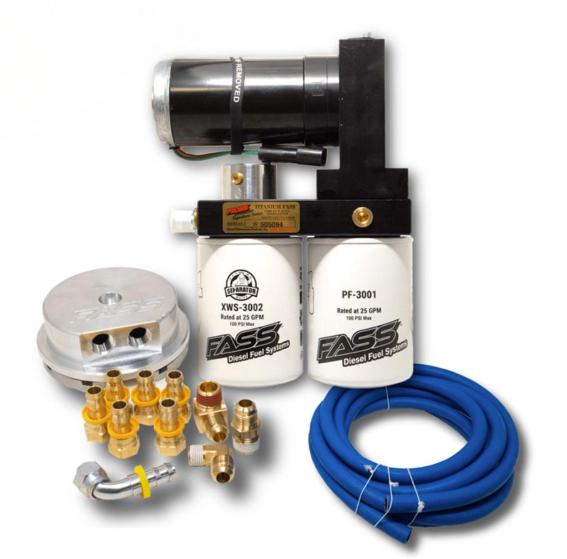 FASS NDTSF20180F140G No-Drop Kit Titanium Series 140GPH Fuel System & Sump