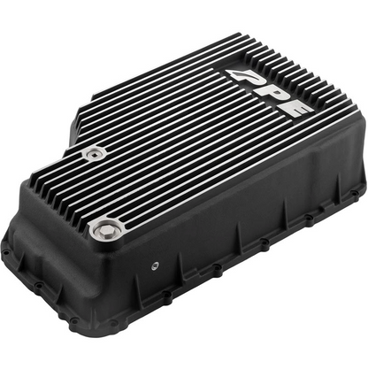 PPE 328053510 Heavy-Duty Cast Aluminum 10R140 Deep Transmission Pan - Brushed