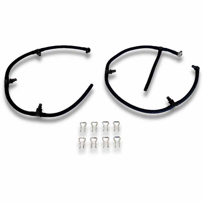 MERCHANT AUTOMOTIVE FUEL INJECTOR RETURN LINE & CLIP SET 20249 | 2004.5-2010 Duramax 6.6L LLY/LBZ/LMM