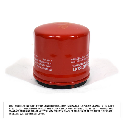ALLISON 29539579 SPIN-ON TRANSMISSION FILTER
