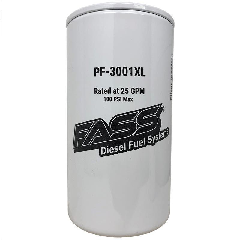 FASS PF-3001 XL EXTENDED LENGTH FUEL PARTICULATE FILTER