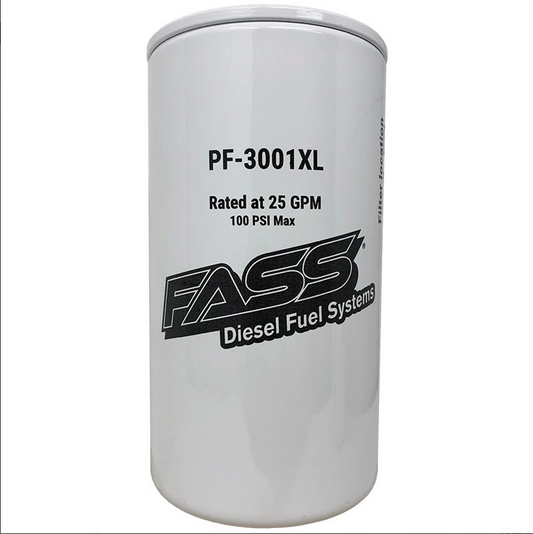 FASS PF-3001 XL EXTENDED LENGTH FUEL PARTICULATE FILTER - WWM Performance