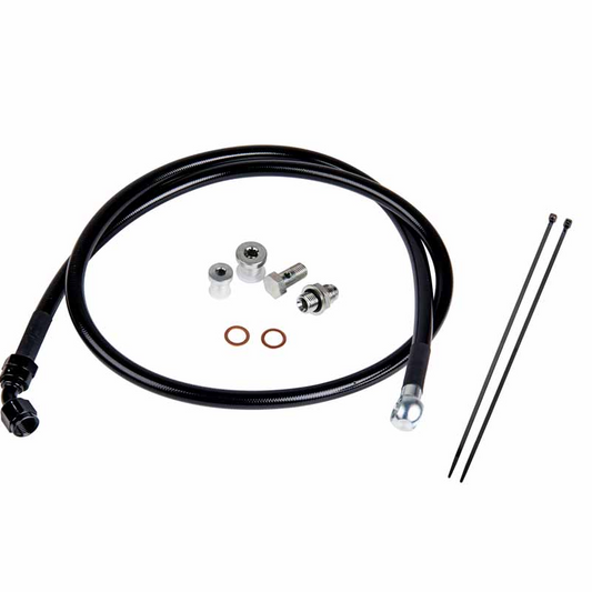 FLEECE REMOTE TURBO OIL FEED LINE KIT FPE-DTFL0116 - WWM Performance