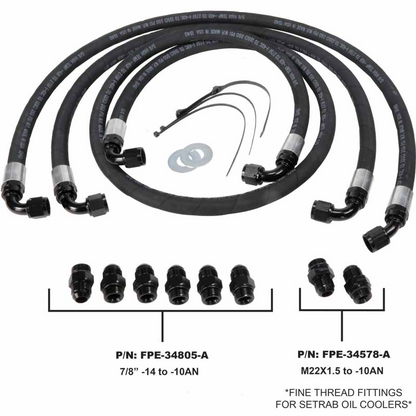 FLEECE ALLISON TRANSMISSION COOLER LINES FPE-TL-LBZ-LMM | 2006-2010 Duramax 6.6L LBZ/LMM