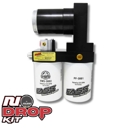 FASS NDTSC12100G NO-DROP KIT TITANIUM SERIES 100GPH FUEL SYSTEM & SUMP