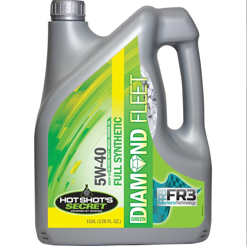 HOT SHOT'S SECRET GREEN DIAMOND 5W-40 FULL SYNTHETIC CK-4 ENGINE OIL