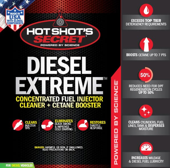 HOT SHOT'S SECRET P040432Z DIESEL EXTREME FUEL ADDITIVE