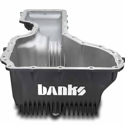 BANKS POWER COOL RUNNER ENGINE OIL PAN 35135-B | 2017-2019 Duramax 6.6L L5P