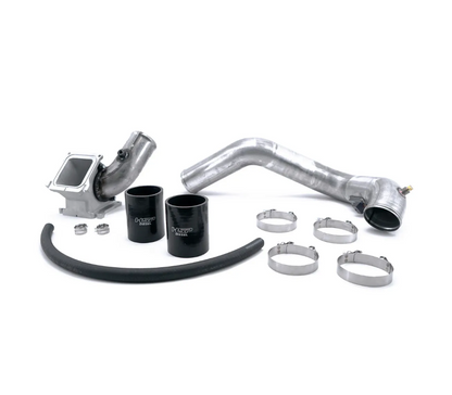 HSP Diesel Max Flow Bridge and Cold Side Tube - Behind Alternator Style 004-HSP | 2006-2010 Duramax 6.6L LBZ/LMM