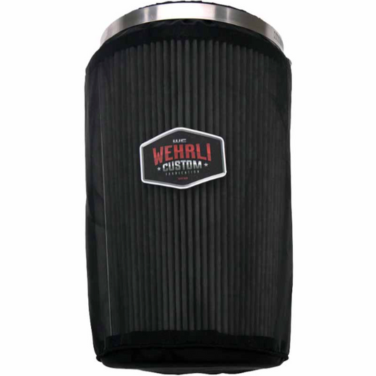 Wehrli Custom OUTERWEARS PRE-FILTER AIR FILTER COVER WCF100728 | 4" & 5" AIR FILTERS POWERSTROKE CUMMINS DURAMAX - WWM Performance