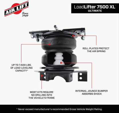 AIR LIFT LOADLIFTER 7500XL HELPER SPRING KIT 57538 | 2011-2019 Duramax 6.6L
