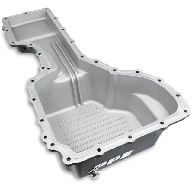 PPE HIGH CAPACITY CAST ALUMINUM OIL PAN 114053000 & 114053020 | 2017-2019 6.6L Duramax L5P