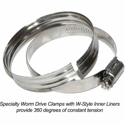PPE SILICONE UPPER & LOWER RADIATOR HOSE KIT 119025100 | 2001-2005 6.6L DURAMAX LB7/LLY
