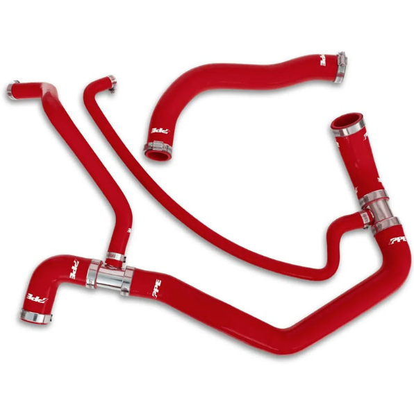 PPE SILICONE UPPER & LOWER RADIATOR HOSE KIT 119025100 | 2001-2005 6.6L DURAMAX LB7/LLY