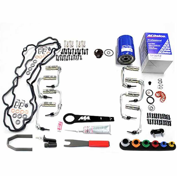 MERCHANT AUTOMOTIVE DELUXE FUEL INJECTOR INSTALLATION KIT 10022 | 2001-2004 6.6L Duramax LB7