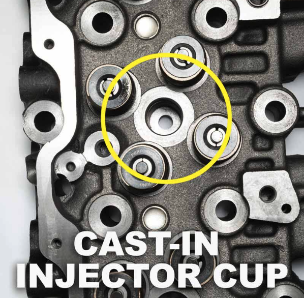 PPE CAST IRON CYLINDER HEAD 110100101 | 2001-2004 6.6L Duramax LB7