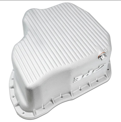 PPE HIGH CAPACITY CAST ALUMINUM OIL PAN 114052100 & 114052120 | 2011-2016 6.6L Duramax LML