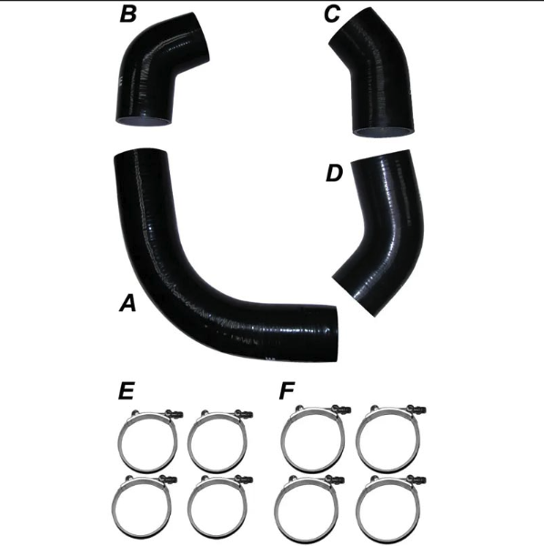 PPE SILICONE HOSE & CLAMP KIT 115910101 | 2001 6.6L Duramax LB7