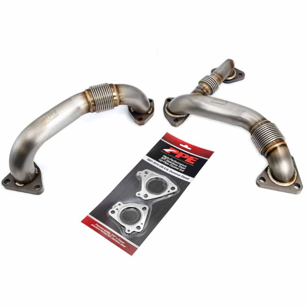 PPE REPLACEMENT HIGH-FLOW UP-PIPES 116120204 | 2002-2004 6.6L Duramax LB7