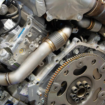 PPE REPLACEMENT HIGH FLOW UP-PIPES 116120710 | 2007.5-2010 6.6L Duramax LMM