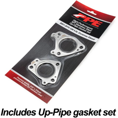 PPE REPLACEMENT HIGH FLOW UP-PIPES 116122000 | 2017-2026 6.6L Duramax L5P