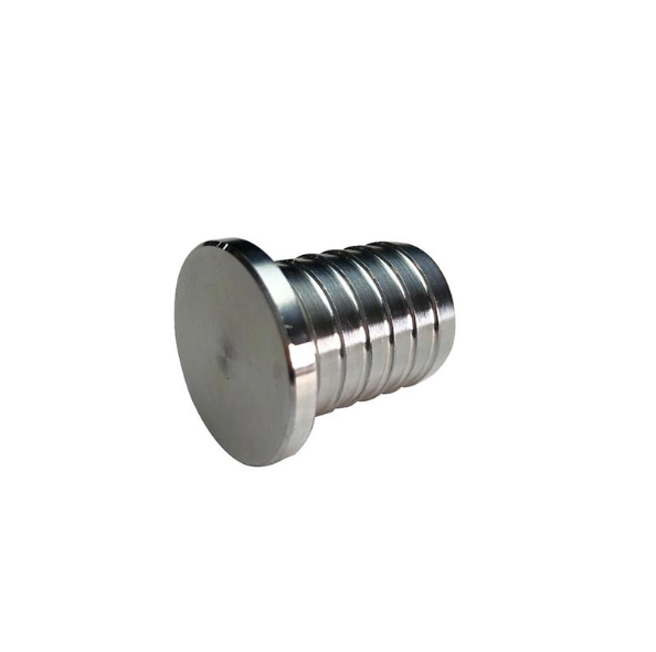 FLEECE 1-1/2" BILLET ALUMINUM UNIVERSAL BLOCK OFF PLUG FPE-34071 | UNIVERSAL - BARBED 1/2" FITTING
