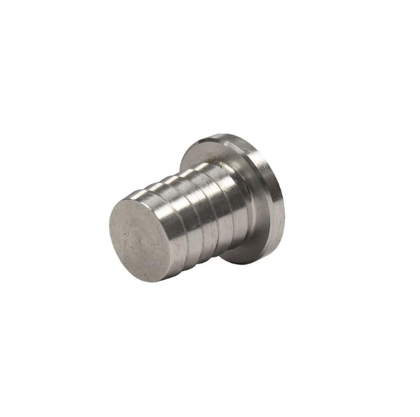 FLEECE 1-1/2" BILLET ALUMINUM UNIVERSAL BLOCK OFF PLUG FPE-34071 | UNIVERSAL - BARBED 1/2" FITTING