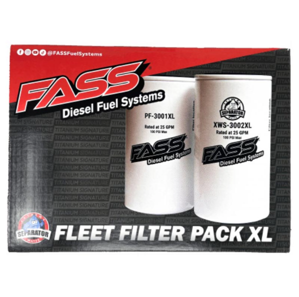 FASS FUEL SYSTEMS FLEET FILTER PACK FLP3000XL