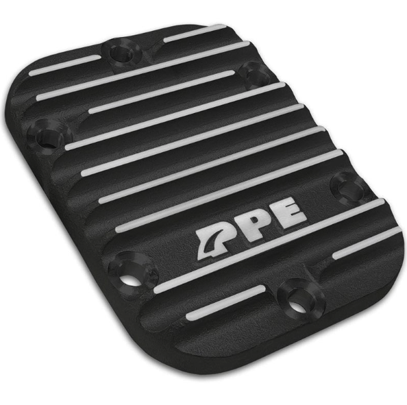 PPE HEAVY DUTY PTO SIDE PLATE COVER - BRUSHED 128060110 | 2017-2019 6.6L Duramax L5P