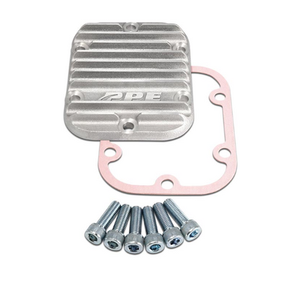PPE HEAVY DUTY PTO SIDE PLATE COVER - BRUSHED 128060110 | 2017-2019 6.6L Duramax L5P