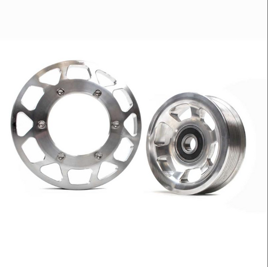 INDUSTRIAL INJECTION BILLET PULLEY KIT 24FC09 | 2003-2012 5.9L/6.7L CUMMINS