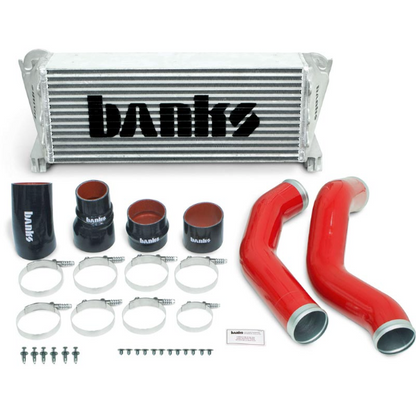 BANKS POWER RED TECHNICOOLER INTERCOOLER SYSTEM 25987 | 2013-2018 6.7L Cummins