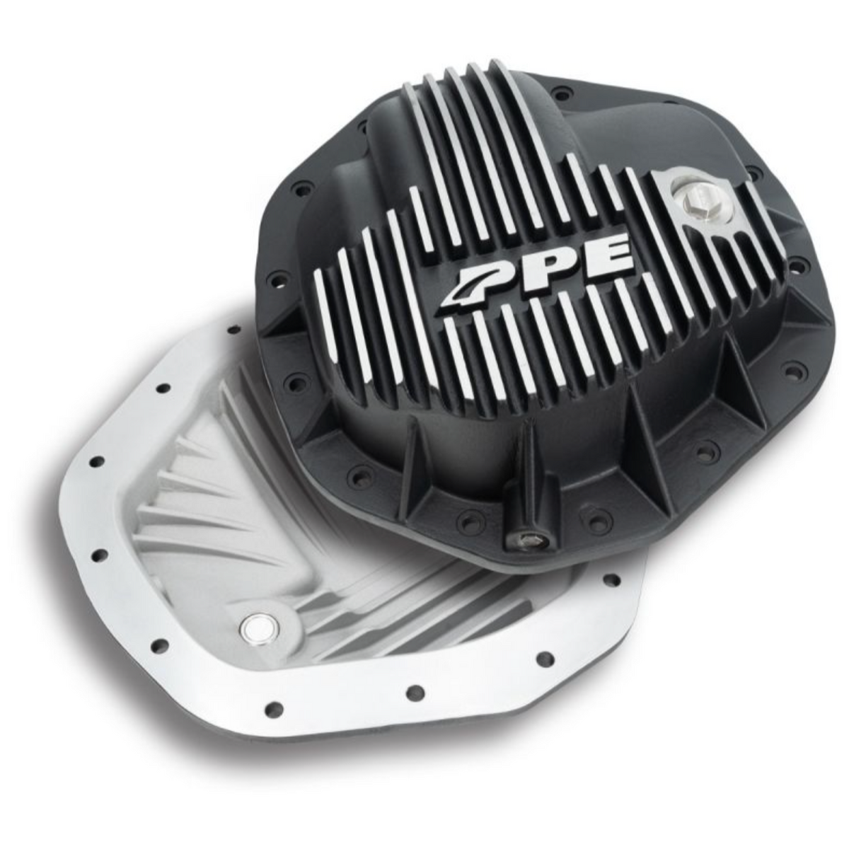 PPE HEAVY-DUTY CAST ALUMINUM REAR DIFFERENTIAL COVER - BRUSHED 138053010 | 2020-2025 6.6L Duramax