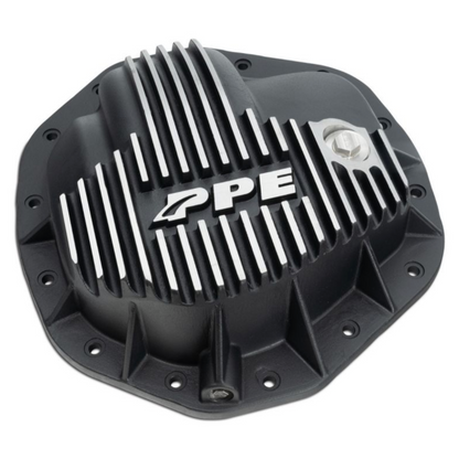 PPE HEAVY-DUTY CAST ALUMINUM REAR DIFFERENTIAL COVER - BRUSHED 138053010 | 2020-2025 6.6L Duramax