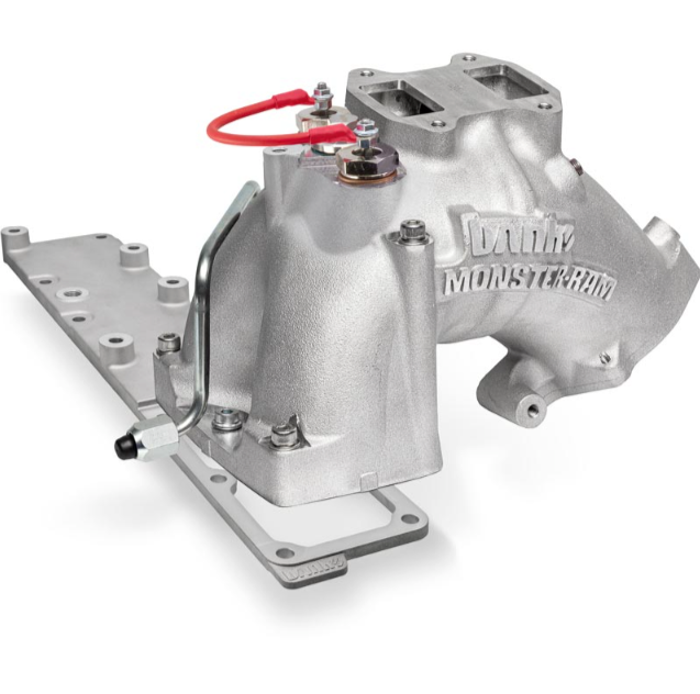 BANKS POWER MONSTER-RAM INTAKE & HEATER GRID UPGRADE NATURAL & RED 42804 | 2013-2018 6.7L CUMMINS CAB & CHASSIS