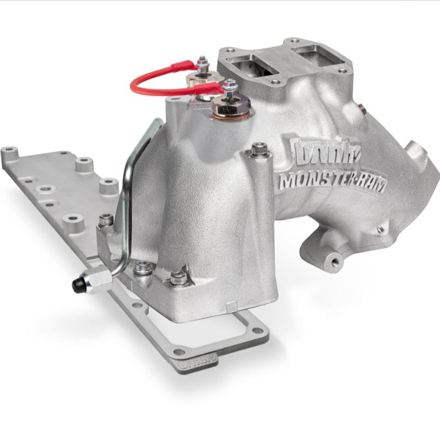 BANKS POWER MONSTER-RAM INTAKE & HEATER GRID UPGRADE NATURAL & RED 42805 | 2019-2024 6.7L CUMMINS CAB & CHASSIS