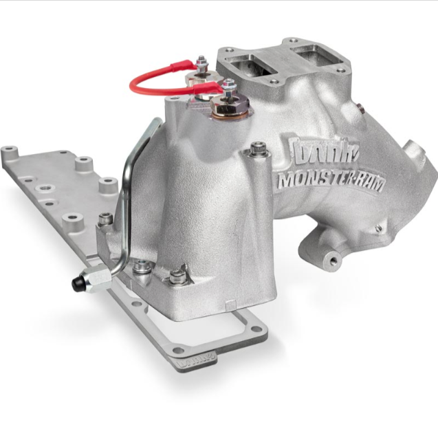 BANKS POWER MONSTER-RAM INTAKE & HEATER GRID UPGRADE NATURAL & RED 42806 | 2007.5-2012 6.7L CUMMINS CAB & CHASSIS