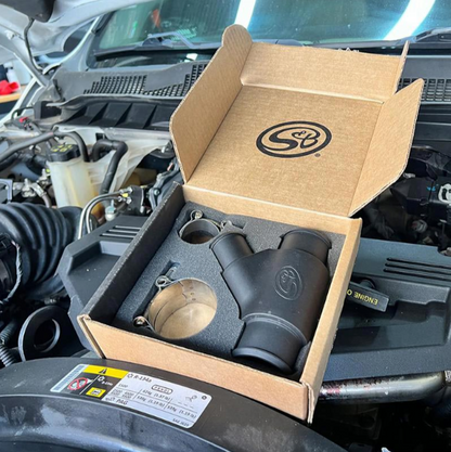 S&B FILTERS ALUMINUM DUAL RADIATOR COOLANT Y-PIPE 85-1000 | 2013-2015 6.7L CUMMINS - WWM Performance
