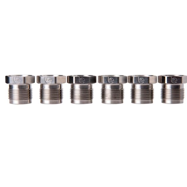 FLEECE STAINLESS STEEL FUEL SUPPLY CONNECTOR TUBE NUTS FPE-CUMM-SSFTN | 2003-2024 5.9L/6.7L CUMMINS