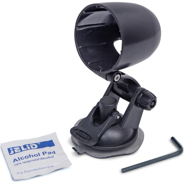 BANKS POWER SUCTION CUP GAUGE POD 63341 | UNIVERSAL - FITS SINGLE 2- 1/16" GAUGE