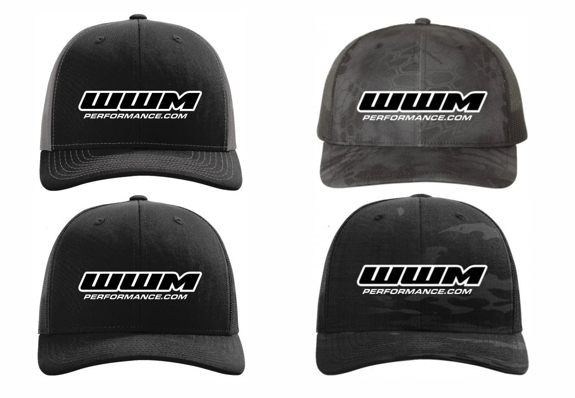 WWM Performance Snapback Embroidered Hats